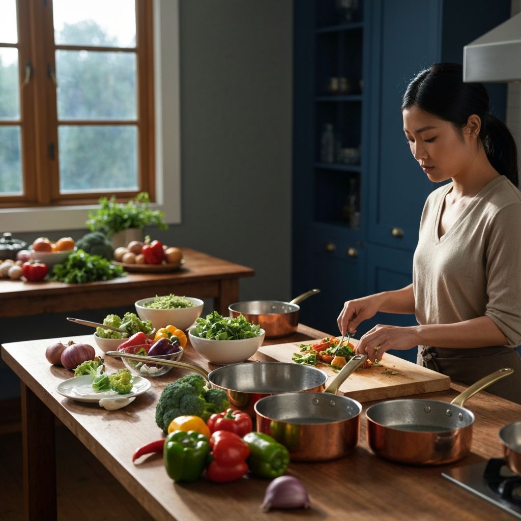 Abendessen Vorbereitung